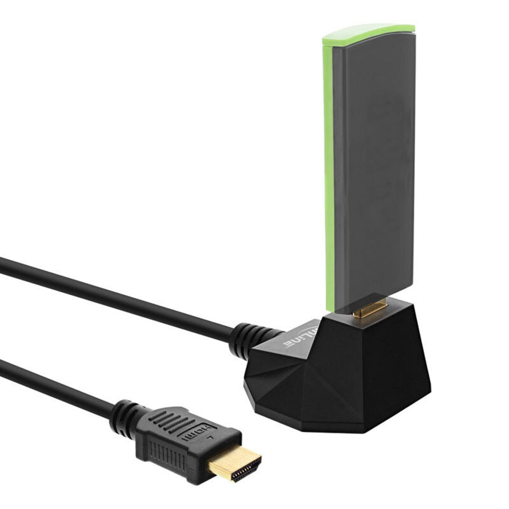 InLine HDMI-Verlängerung (High Speed mit Ethernet), HDMI-Stecker (Typ A) auf HDMI-Buchse (Typ A)