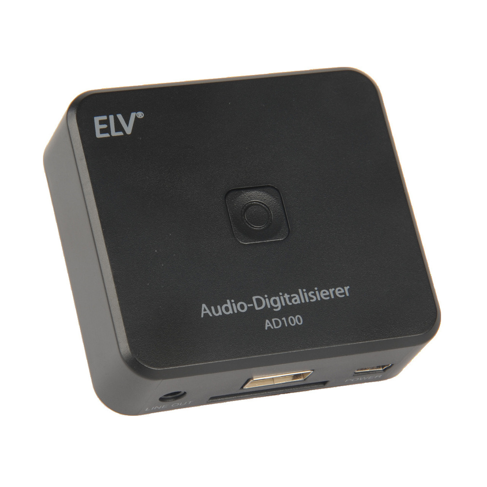 ELV Audio-Digitalisierer AD100, Stand-alone-Betrieb (ohne PC), Playback-Funktion