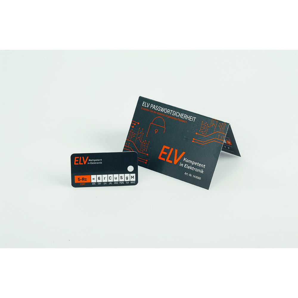 ELV Kryptonizer, zur sicheren Verschlüsselung von Passwörtern