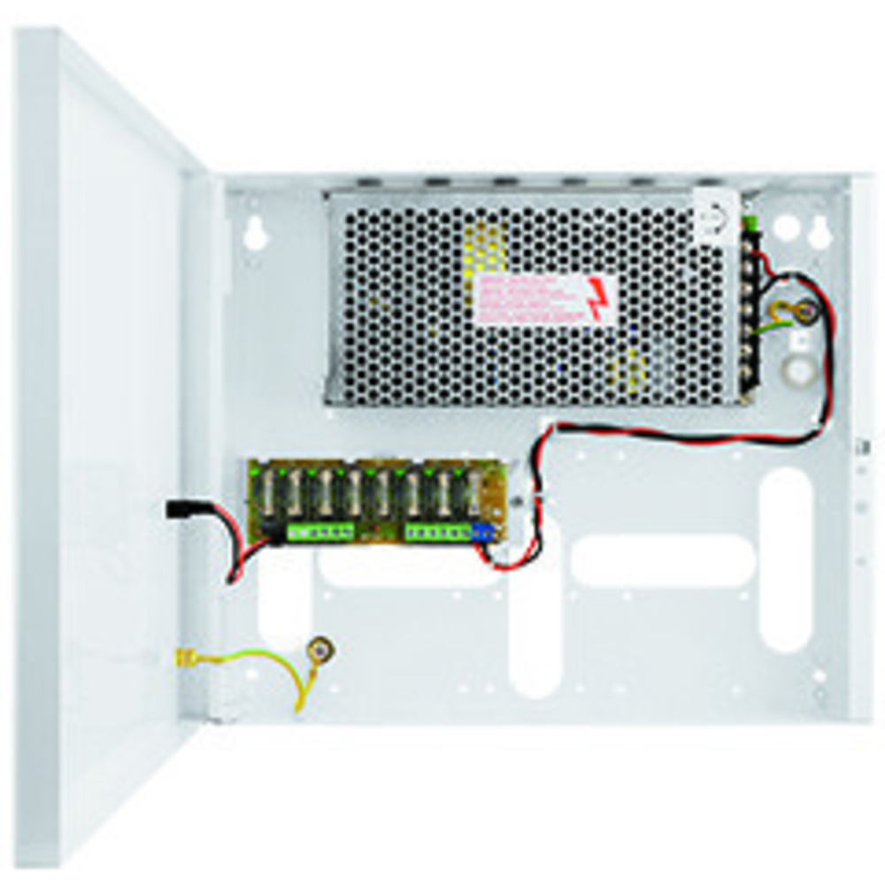 B & S Technology Netzteil für Kameras 12 V / 8 A zur Wandmontage für CCTV-Anlagen