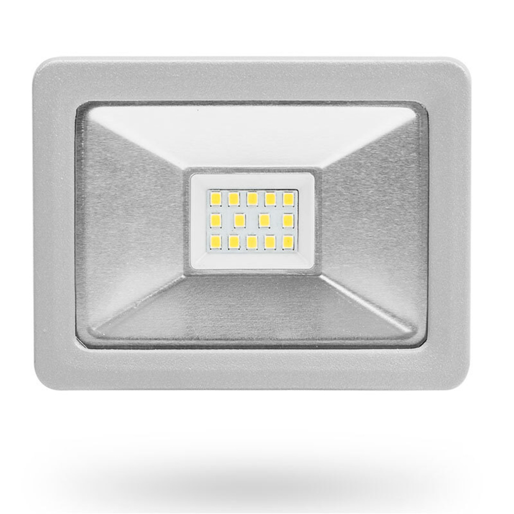 Smartwares 10-W-LED-Flutlichtstrahler mit easy connector, neutralweiß