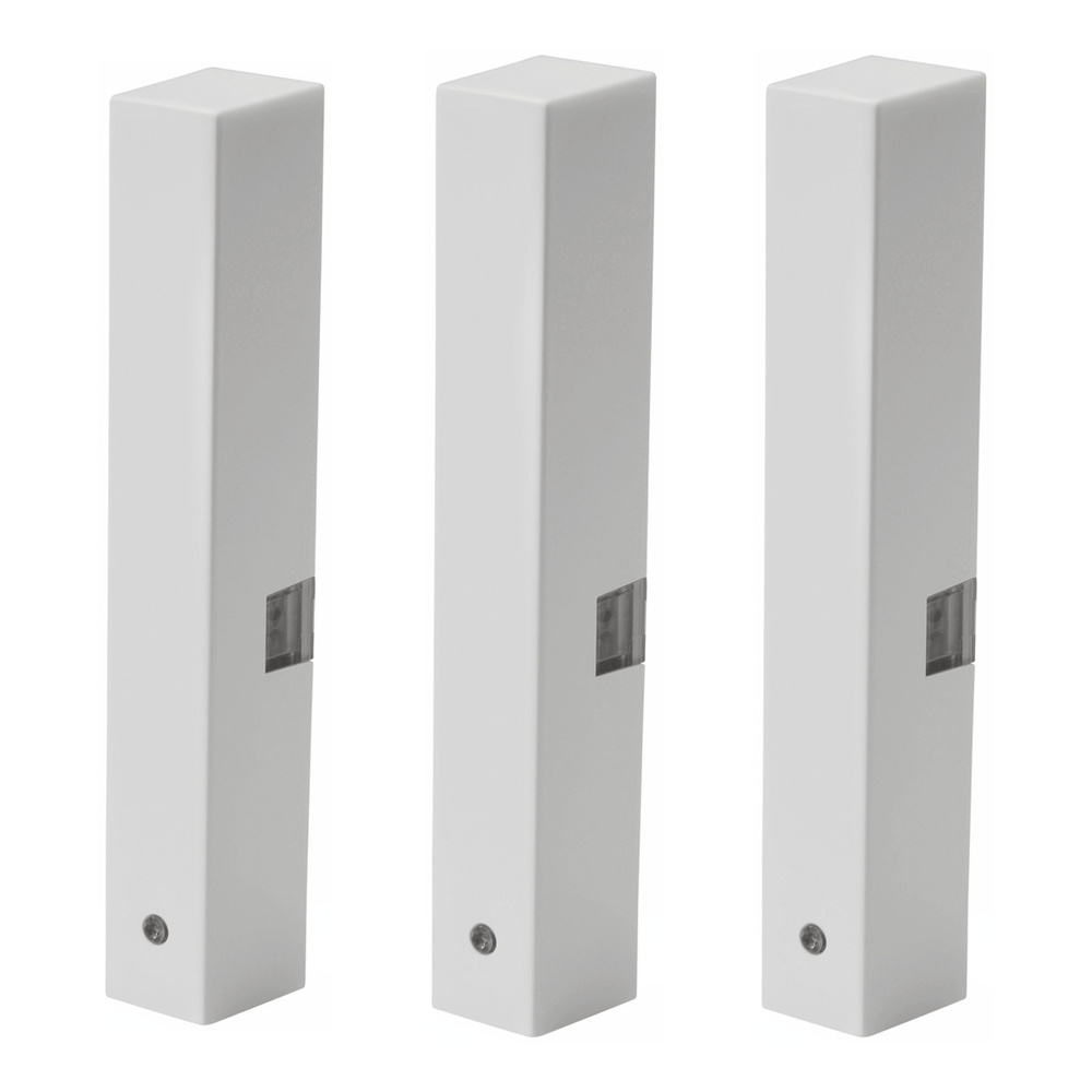 Homematic 3er-Set Fenster- und Türkontakt, optisch HM-Sec-Sco für Smart Home / Hausautomation