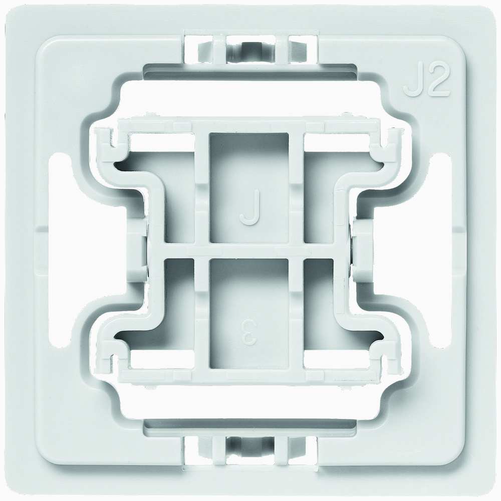 Installationsadapter für Jung-Schalter, J2, 1 Stück, für Smart Home / Hausautomation