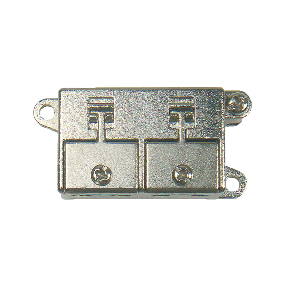 DUR-line 2-fach Mini-BK-/Sat-Verteiler, kleine Bauform, ideal für Unterputzmontage (Unterputzdosen)