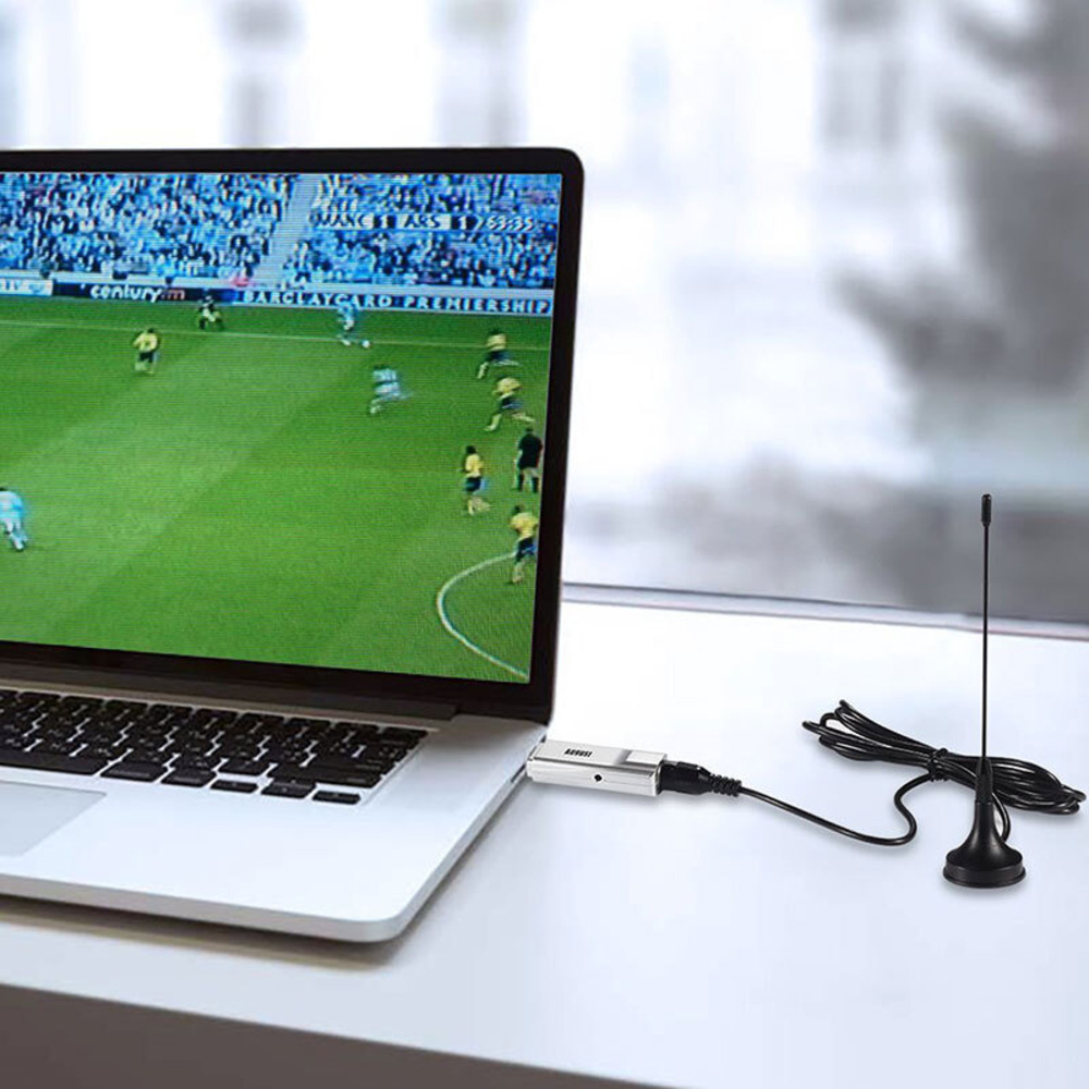 August USB DVB-T2-HD-Stick DVB-T230, H.265/HEVC, für Notebook und PC (ab Windows 7)