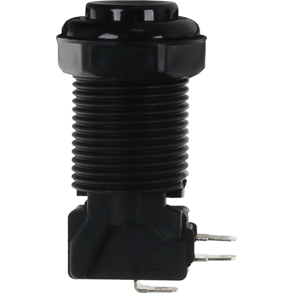 Joy-IT Arcade Button mit Mikroschalter, schwarz