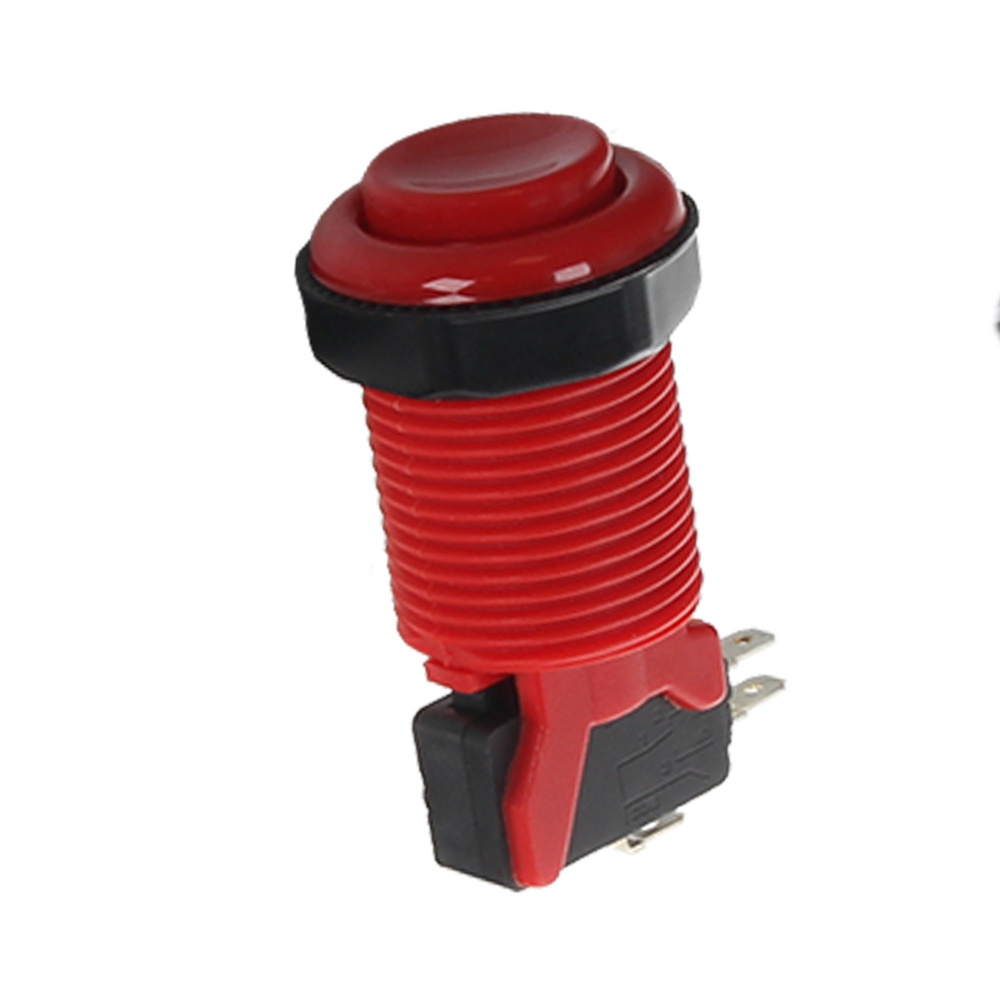 JOY-iT Arcade Button mit Mikroschalter, rot