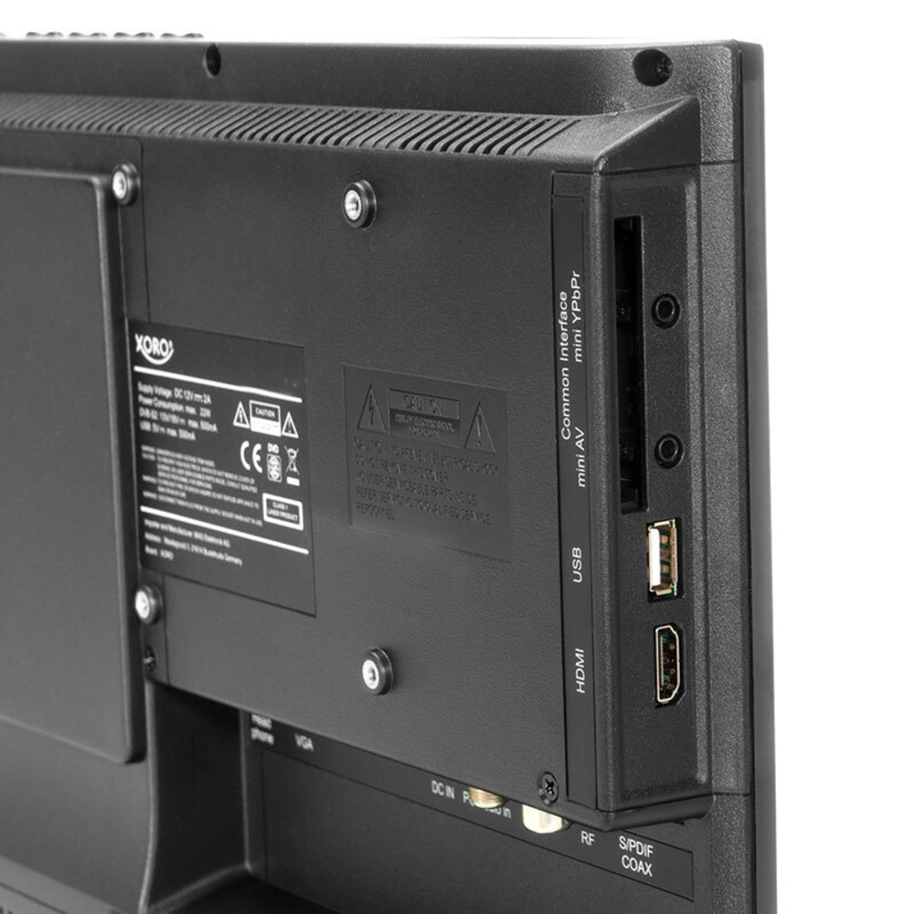 Xoro 5-in-1-LED-TV HTC 1346, 33,8 cm, Triple-Tuner (DVB-S/S2/C/T/T2 HD), 1080p, 12 V
