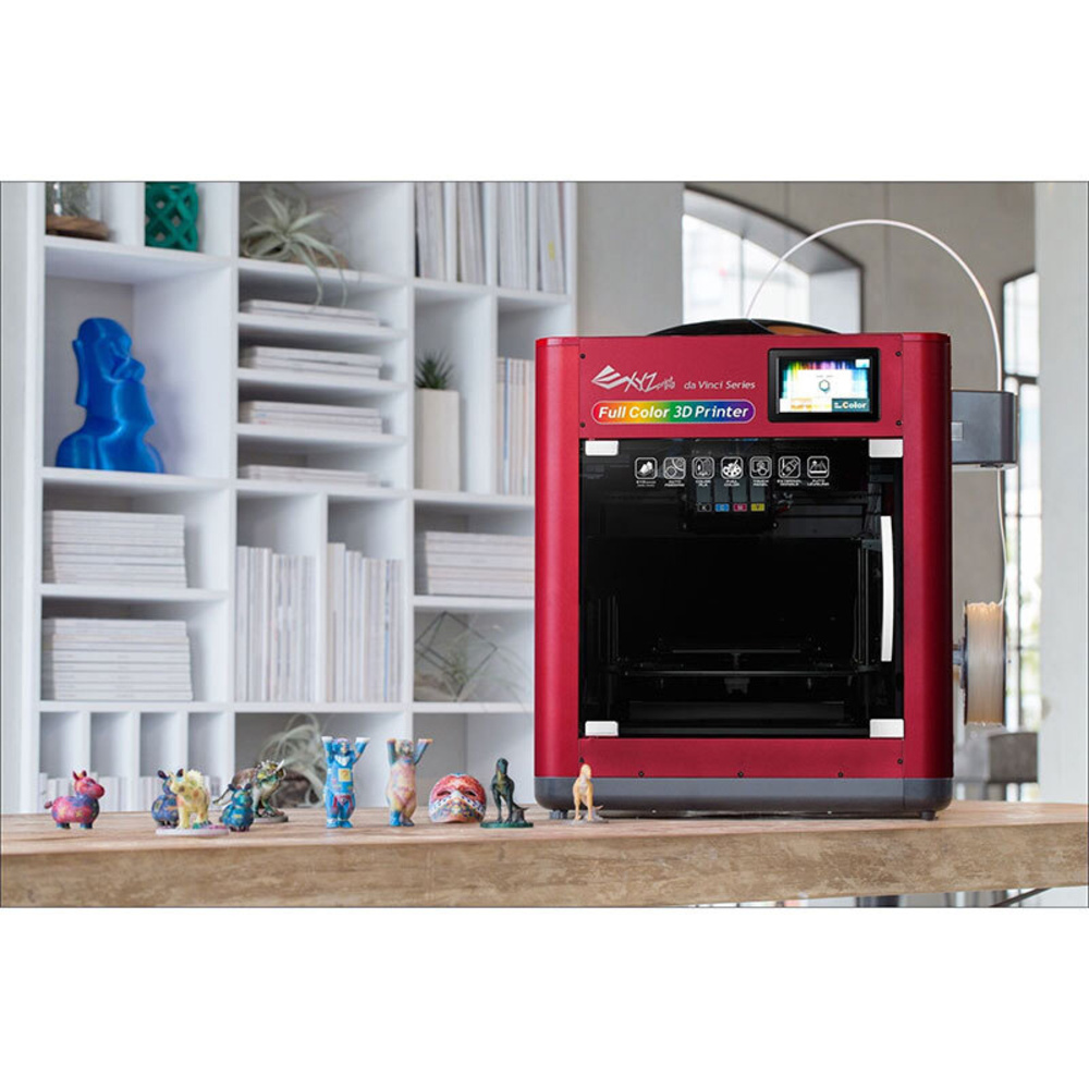 XYZprinting 3D-Drucker da Vinci Color, 3D-Tintenstrahl-Filament-Farbdrucker, WiFi/USB, Touchscreen