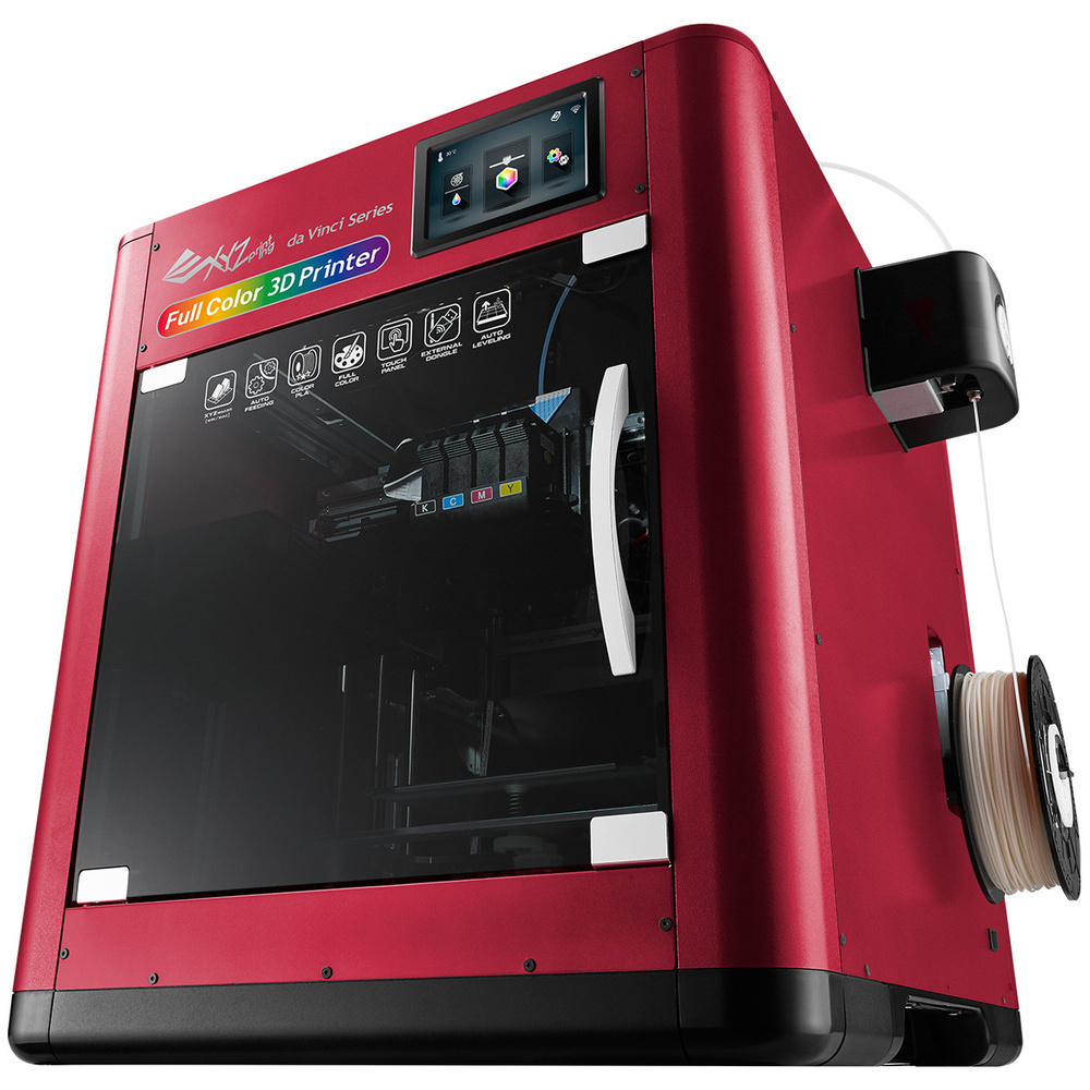 XYZprinting 3D-Drucker da Vinci Color, 3D-Tintenstrahl-Filament-Farbdrucker, WiFi/USB, Touchscreen