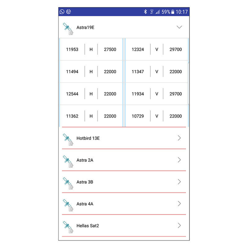Megasat Satfinder / Sat-Messgerät HD 1 Kompakt, DVB-S/S2, Smartphone-Anbindung, inkl. Powerbank