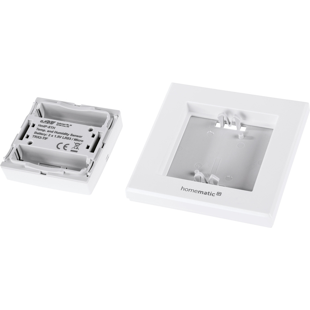 Homematic IP Smart Home Temperatur- und Luftfeuchtigkeitssensor – innen, HmIP-STH