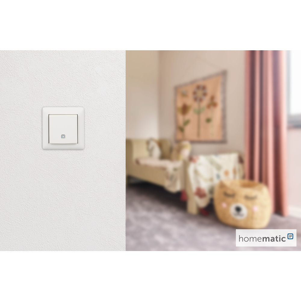 Homematic IP Smart Home 3er-Set Temperatur- und Luftfeuchtigkeitssensor HmIP-STH, innen