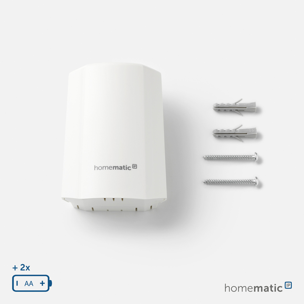 Homematic IP Smart Home Temperatur- und Luftfeuchtigkeitssensor – außen, HmIP-STHO