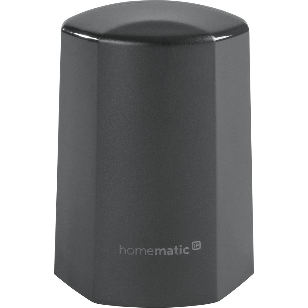 Homematic IP Smart Home Temperatur- und Luftfeuchtigkeitssensor – außen, anthrazit, HmIP-STHO-A