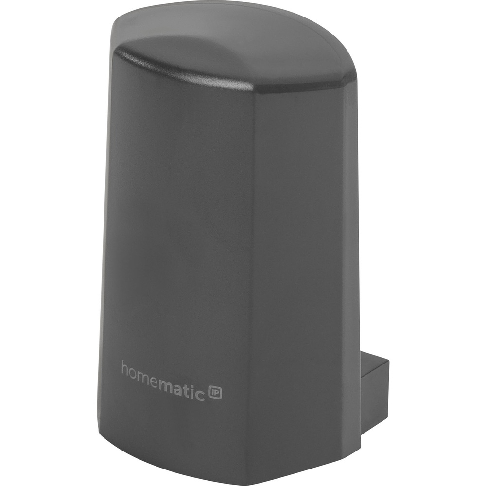 Homematic IP Smart Home Temperatur- und Luftfeuchtigkeitssensor – außen, anthrazit, HmIP-STHO-A