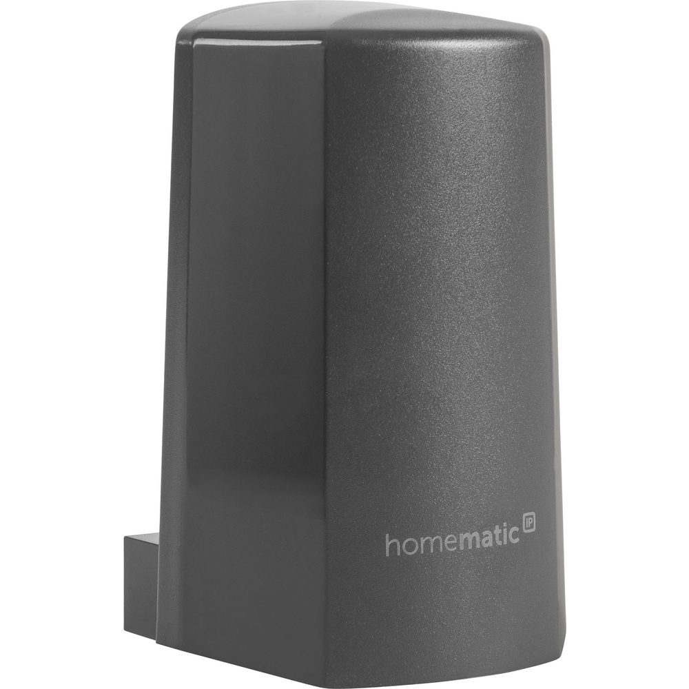 Homematic IP Smart Home Temperatur- und Luftfeuchtigkeitssensor – außen, anthrazit, HmIP-STHO-A