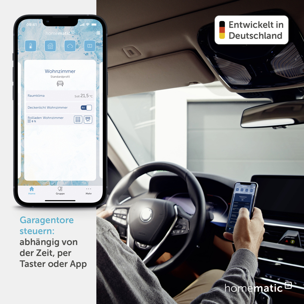 Homematic IP Smart Home Garagentortaster, HmIP-WGC