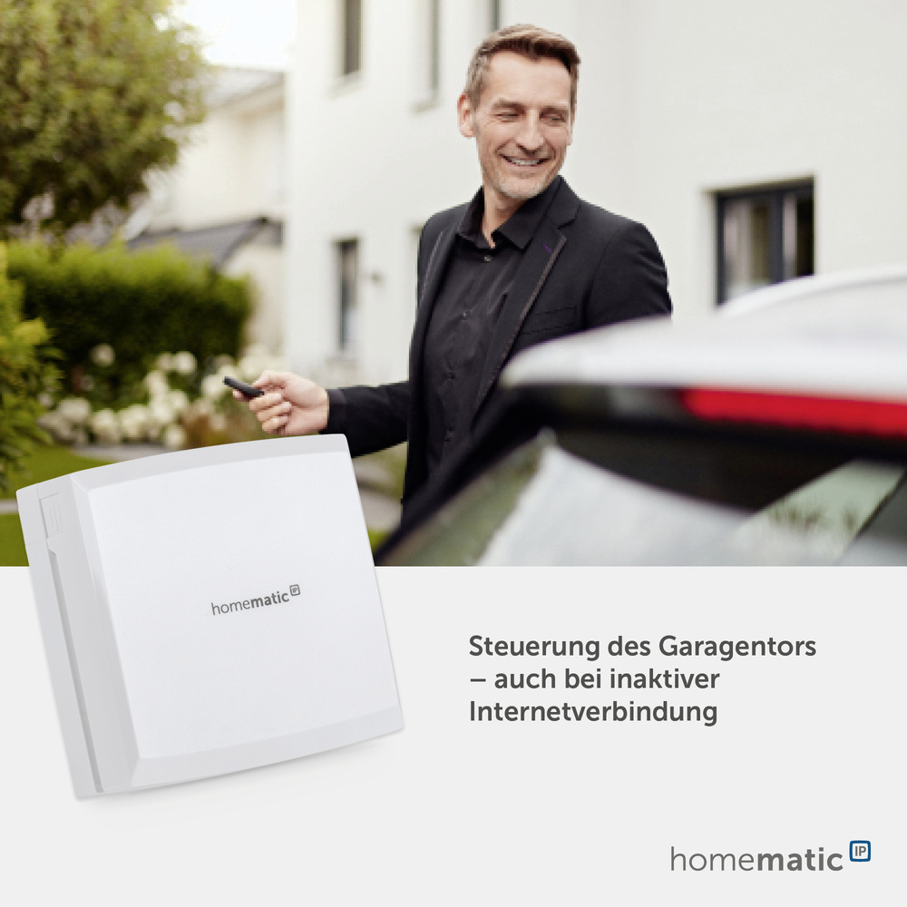 Homematic IP Smart Home Garagentortaster, HmIP-WGC