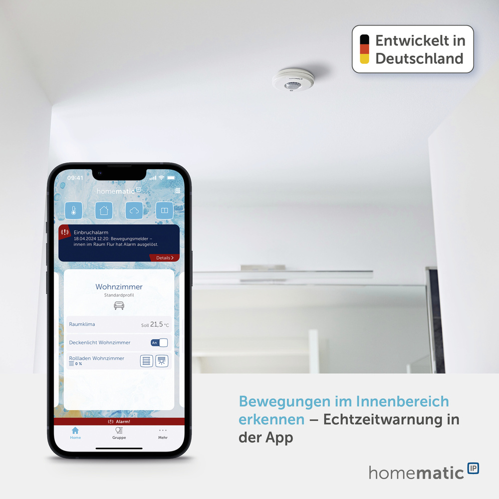 Homematic IP Smart Home Präsenzmelder – innen, HmIP-SPI