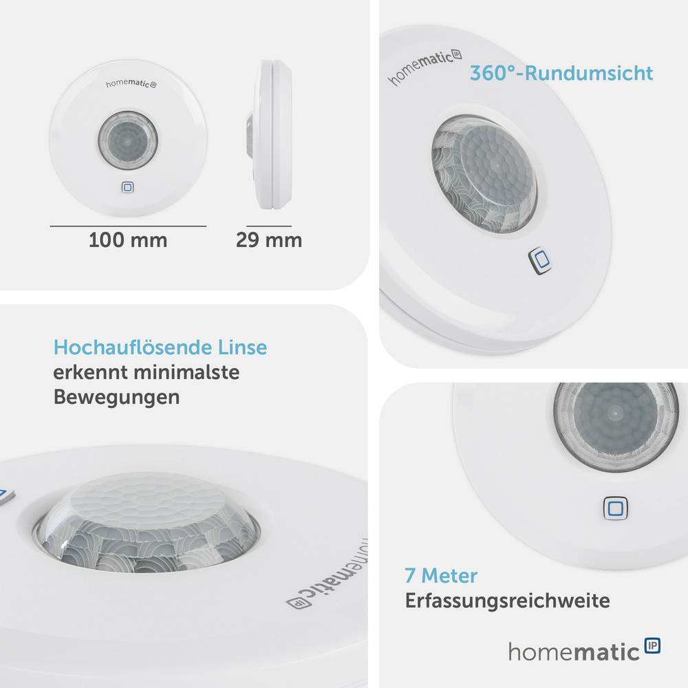 Homematic IP Smart Home Präsenzmelder – innen, HmIP-SPI