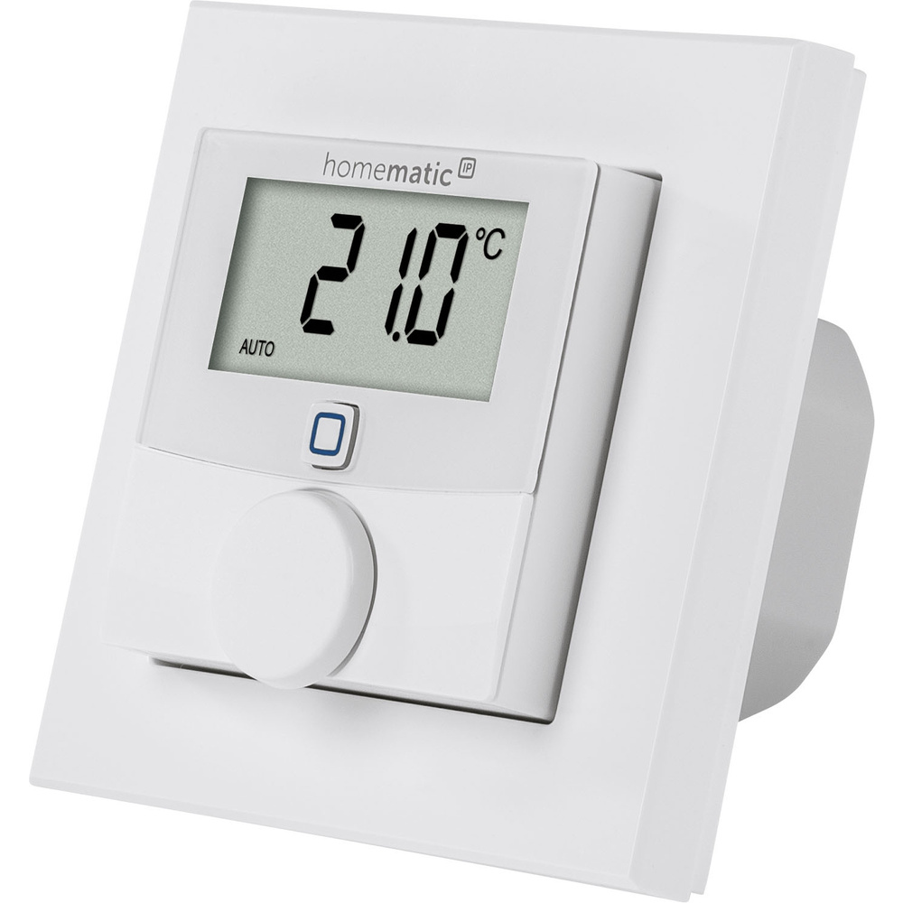 Homematic IP Smart Home Wandthermostat mit Schaltausgang – für Markenschalter, HmIP-BWTH