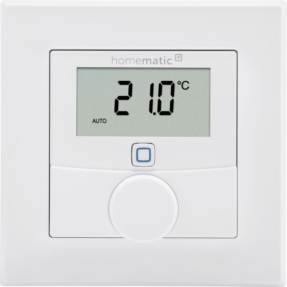 Homematic IP Smart Home Wandthermostat mit Schaltausgang – für Markenschalter, HmIP-BWTH