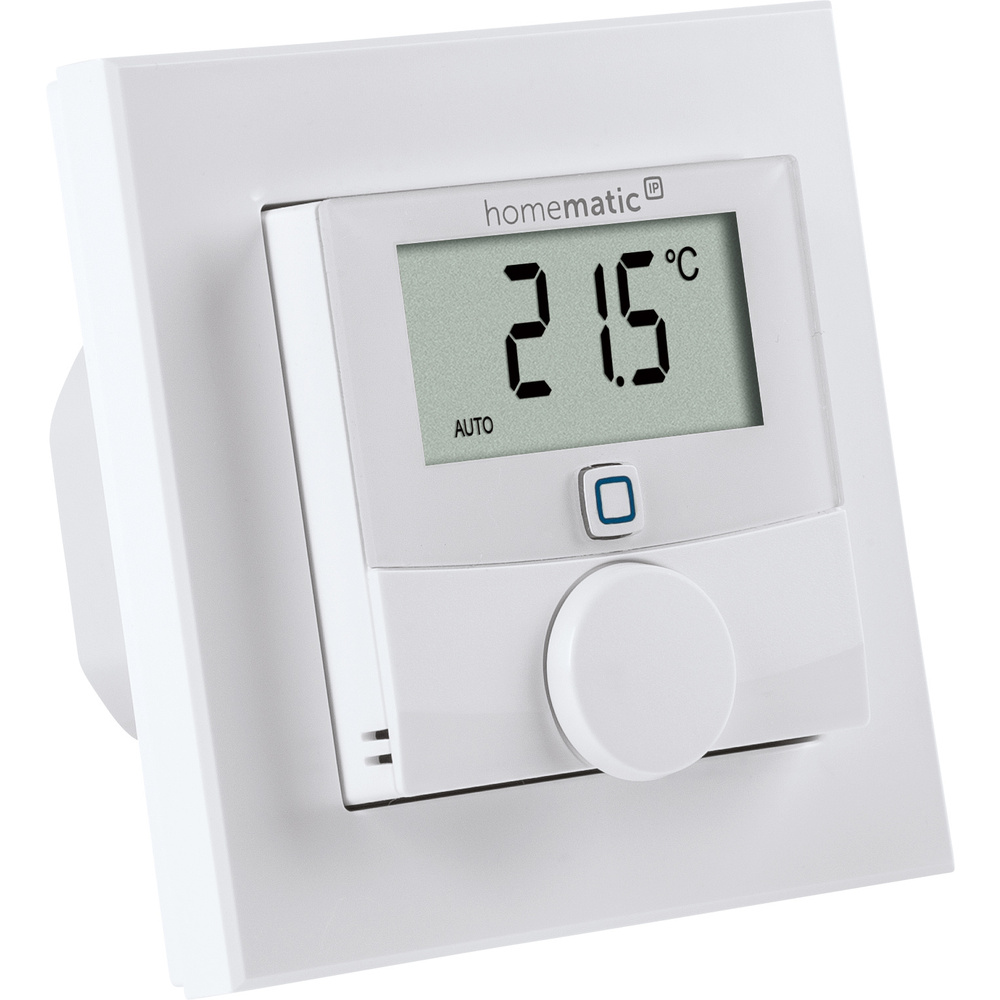 Homematic IP Smart Home Wandthermostat mit Schaltausgang – für Markenschalter, HmIP-BWTH
