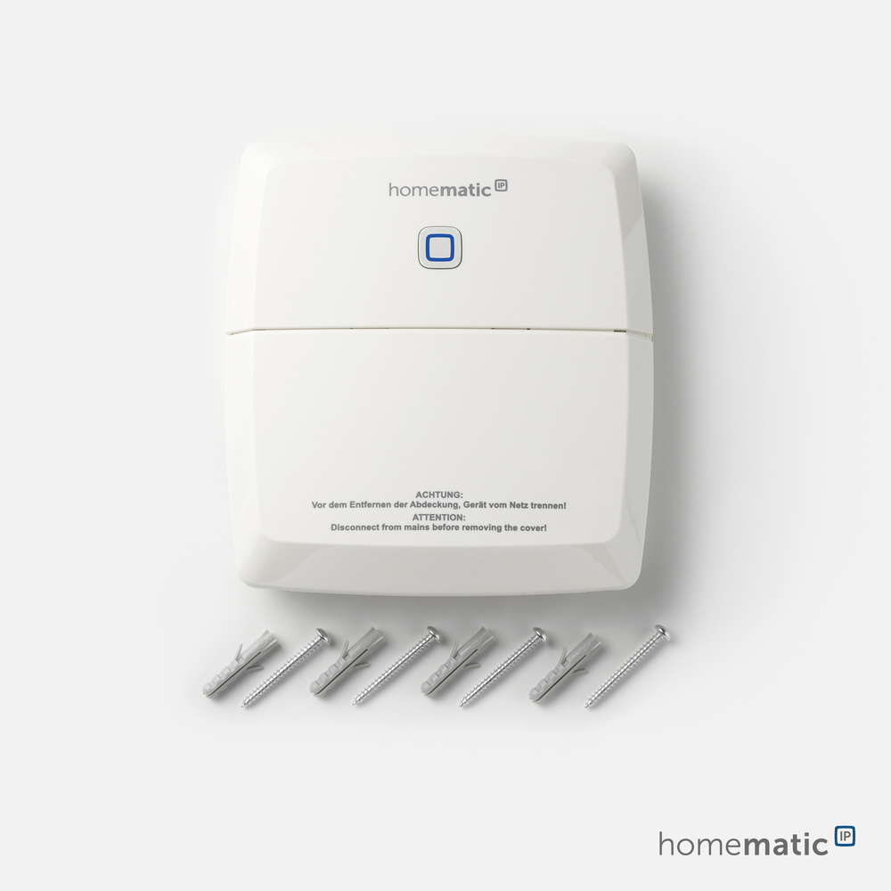 Homematic IP Smart Home Schaltaktor für Heizungsanlagen – 2-fach, HmIP-WHS2