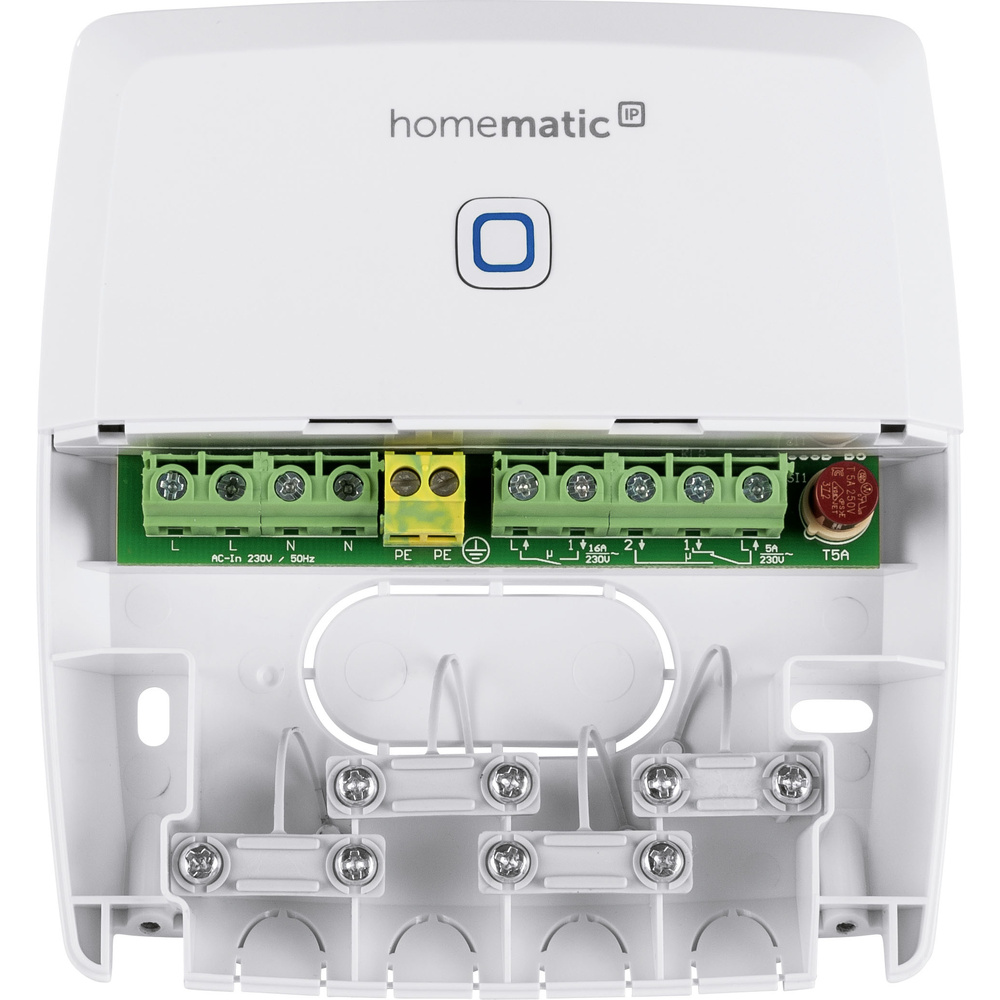 Homematic IP Smart Home Schaltaktor für Heizungsanlagen – 2-fach, HmIP-WHS2