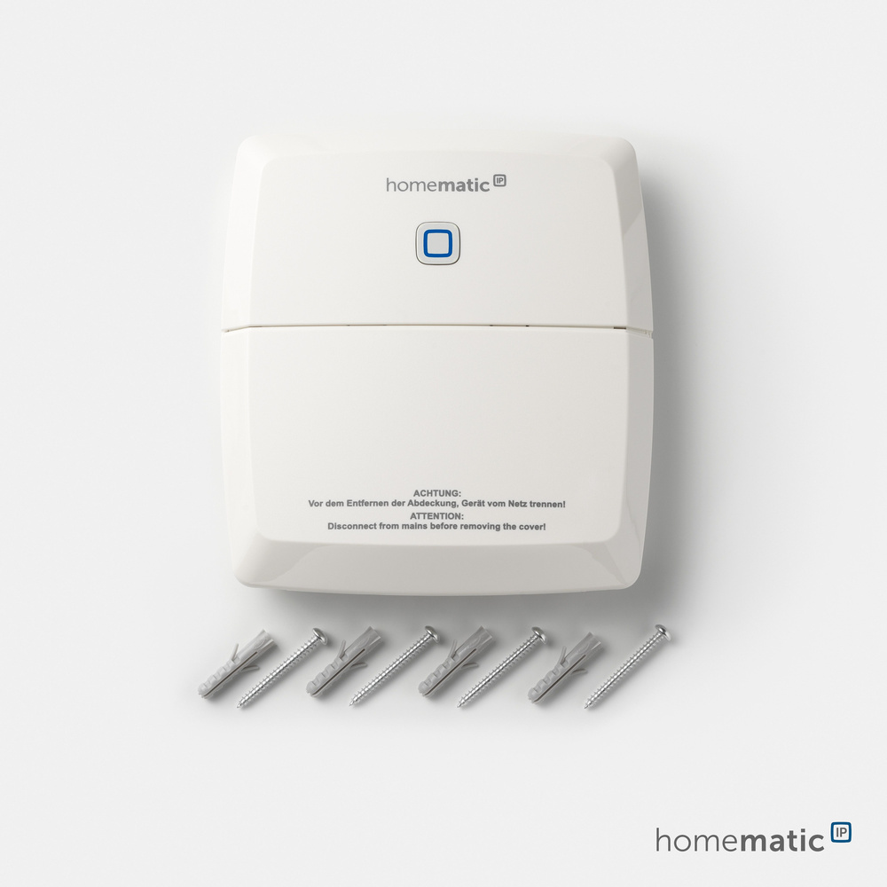 Homematic IP Smart Home Schaltaktor für Heizungsanlagen – 2-fach, HmIP-WHS2