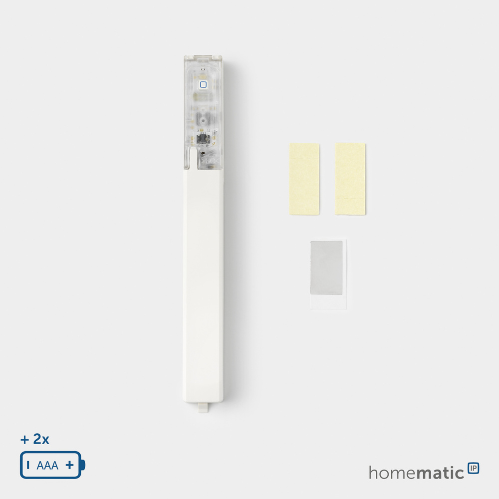 Homematic IP Smart Home Fenster- und Türkontakt – verdeckter Einbau, HmIP-SWDO-I
