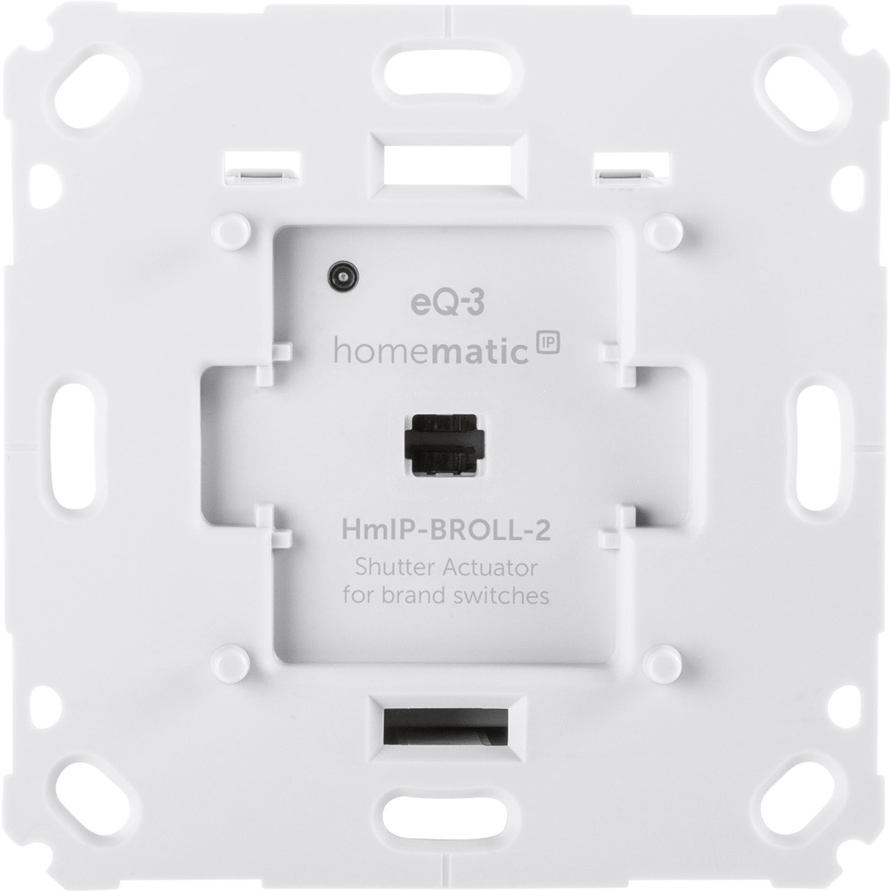 Homematic IP Smart Home Rollladenaktor für Markenschalter, HmIP-BROLL-2