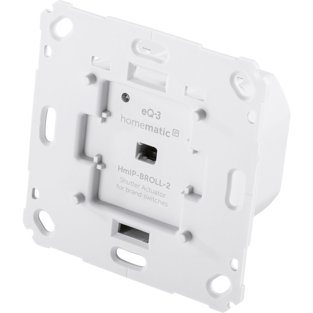 Homematic IP Smart Home Rollladenaktor für Markenschalter, HmIP-BROLL-2
