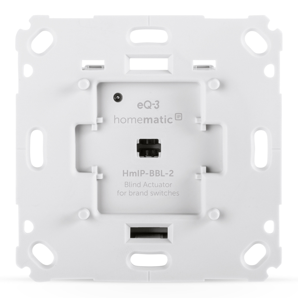 Homematic IP Smart Home Jalousieaktor für Markenschalter, HmIP-BBL-2