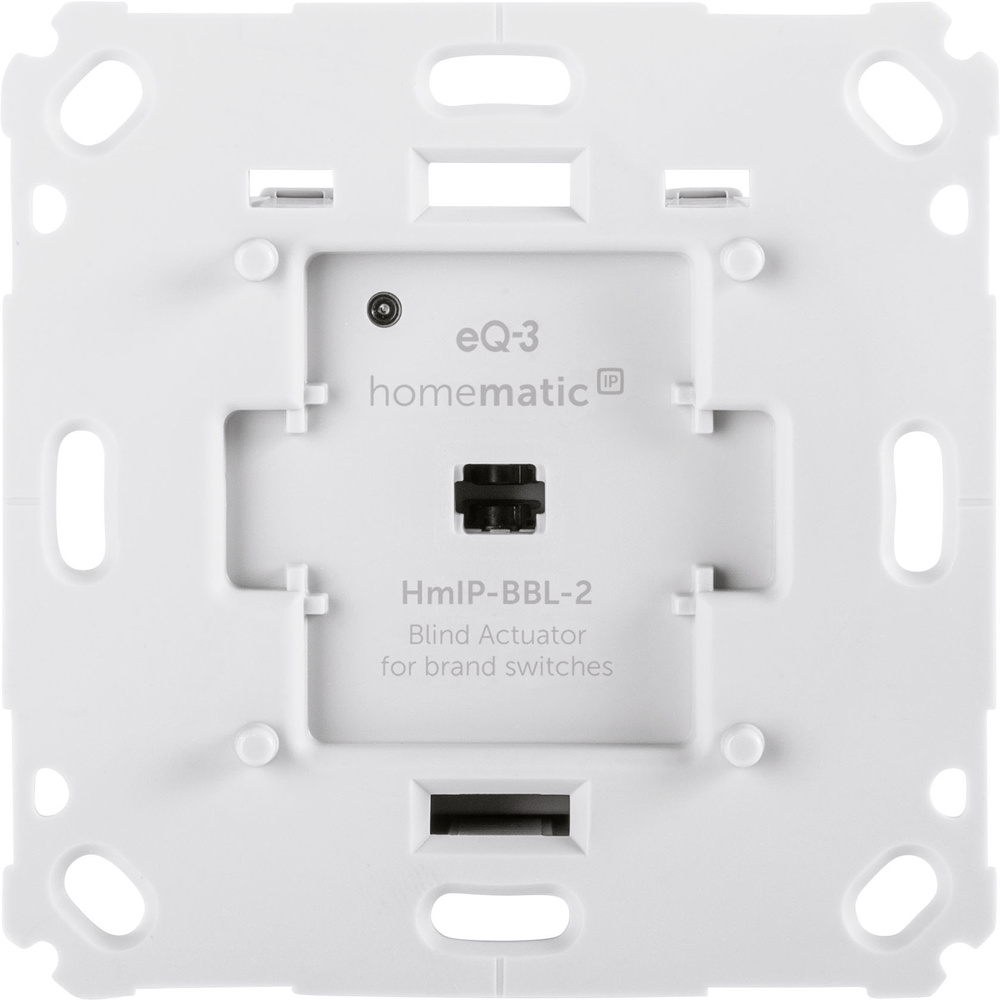 Homematic IP Smart Home Jalousieaktor für Markenschalter, HmIP-BBL-2