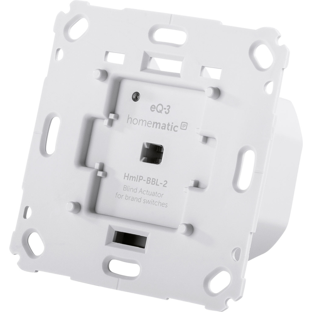 Homematic IP Smart Home Jalousieaktor für Markenschalter, HmIP-BBL-2