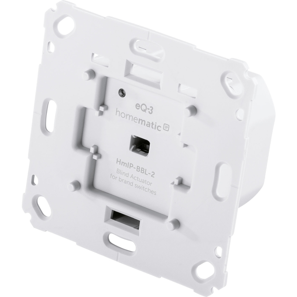 Homematic IP Smart Home Jalousieaktor für Markenschalter, HmIP-BBL-2