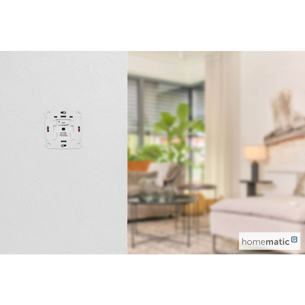 Homematic IP Smart Home Jalousieaktor HmIP-BBL-2 für Markenschalter