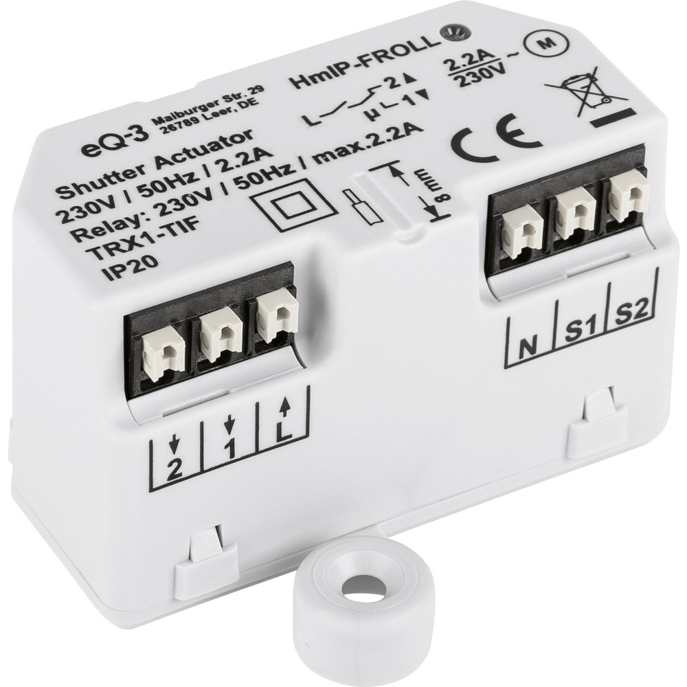 Homematic IP Smart Home Rollladenaktor – Unterputz, HmIP-FROLL