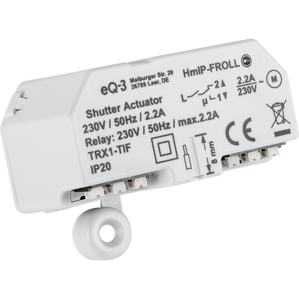 Homematic IP Smart Home Rollladenaktor – Unterputz, HmIP-FROLL