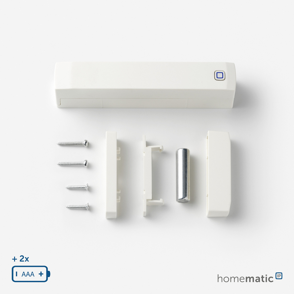 Homematic IP Smart Home Fenster- und Türkontakt mit Magnet, HmIP-SWDM-2