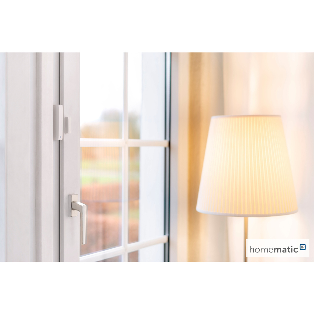Homematic IP Smart Home Fenster- und Türkontakt mit Magnet HmIP-SWDM-2