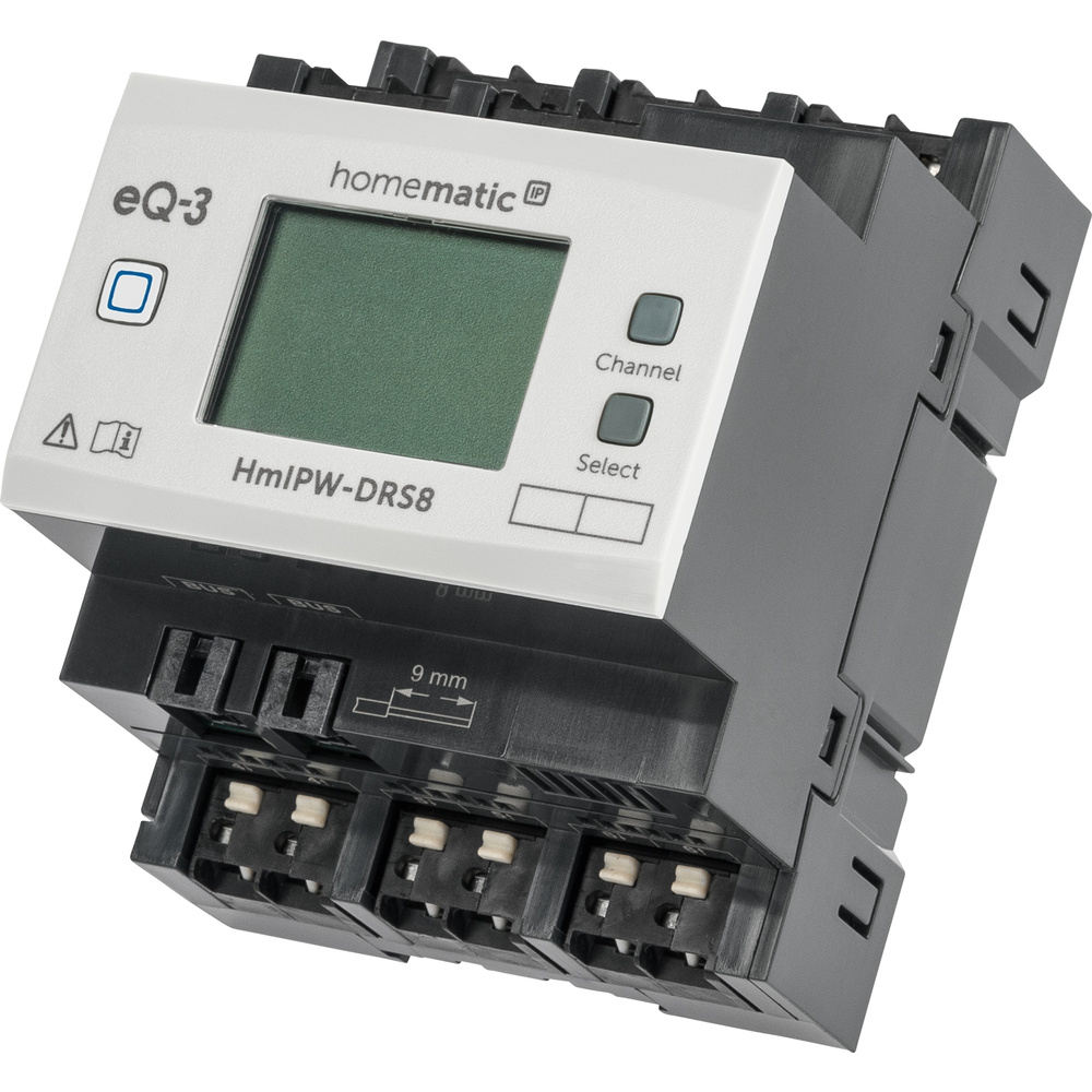 Homematic IP Wired Smart Home Schaltaktor – 8-fach, HmIPW-DRS8