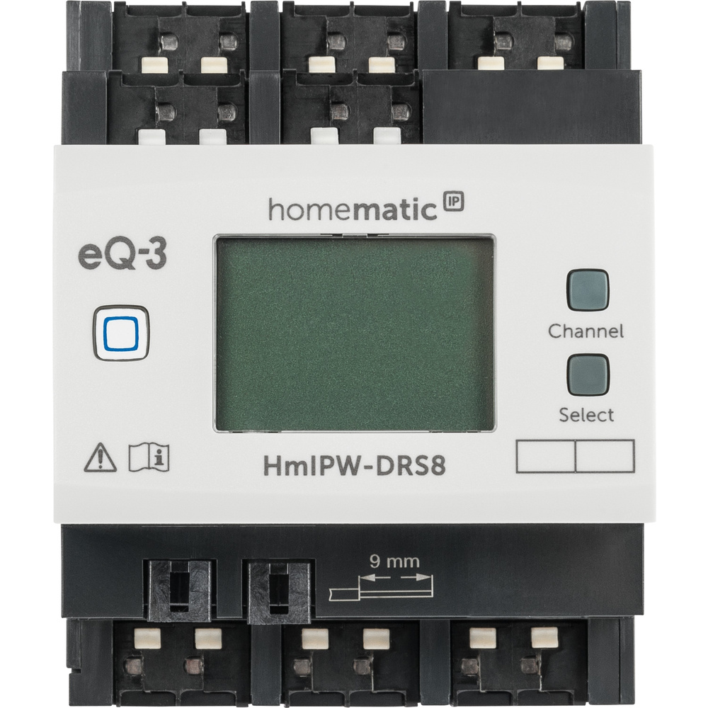 Homematic IP Wired Smart Home Schaltaktor – 8-fach, HmIPW-DRS8