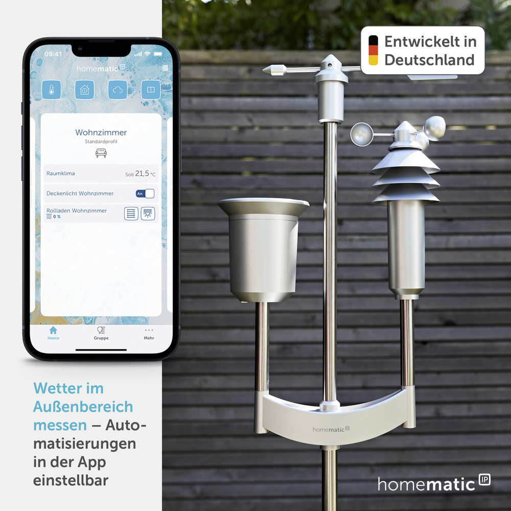 Homematic IP Smart Home Wettersensor – pro, HmIP-SWO-PR