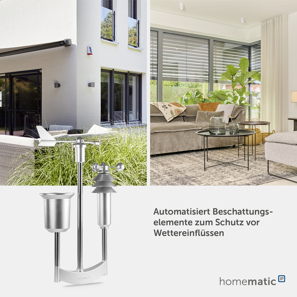 Homematic IP Smart Home Wettersensor – pro, HmIP-SWO-PR