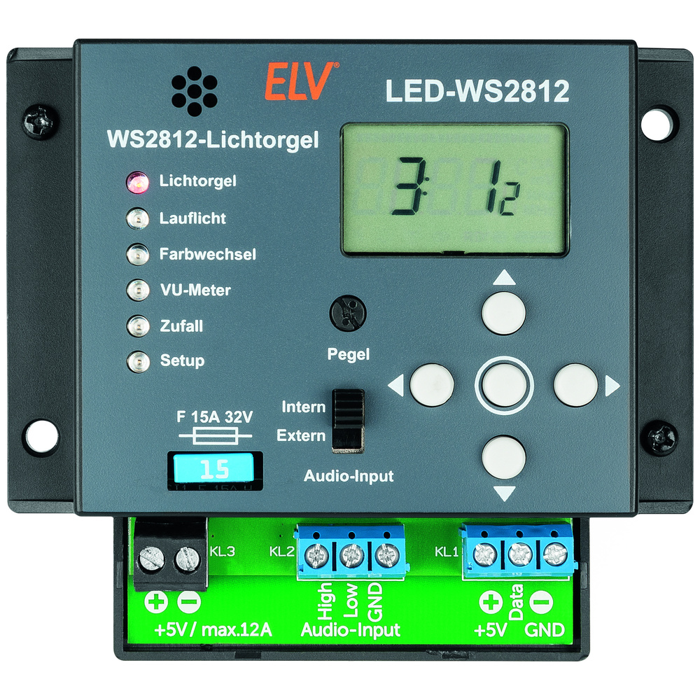 ELV Bausatz Lichtorgel LED-WS2812