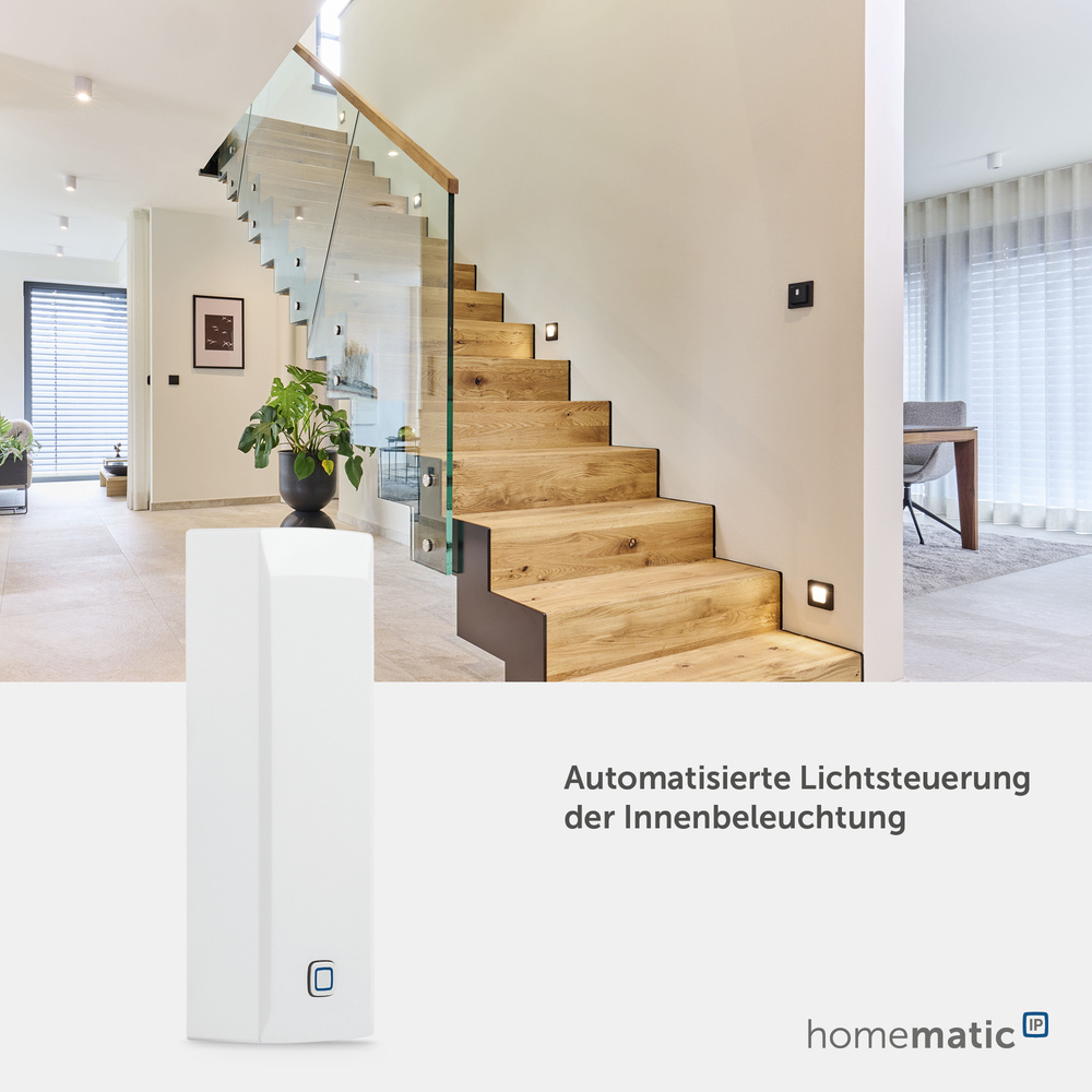 Homematic IP Smart Home Neigungs- und Erschütterungssensor, HmIP-STV