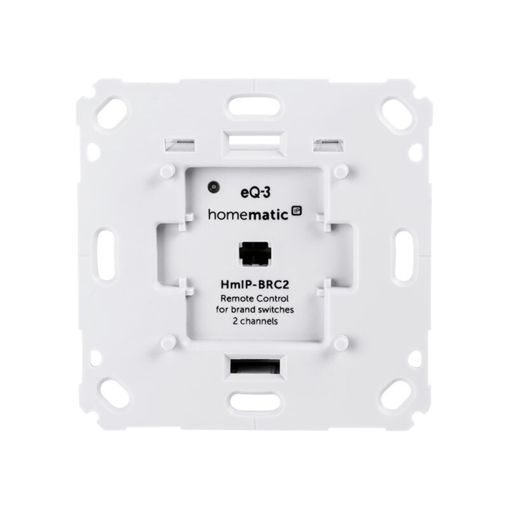 ELV Bausatz Homematic IP Wandtaster für Markenschalter 2fach HmIP-BRC2